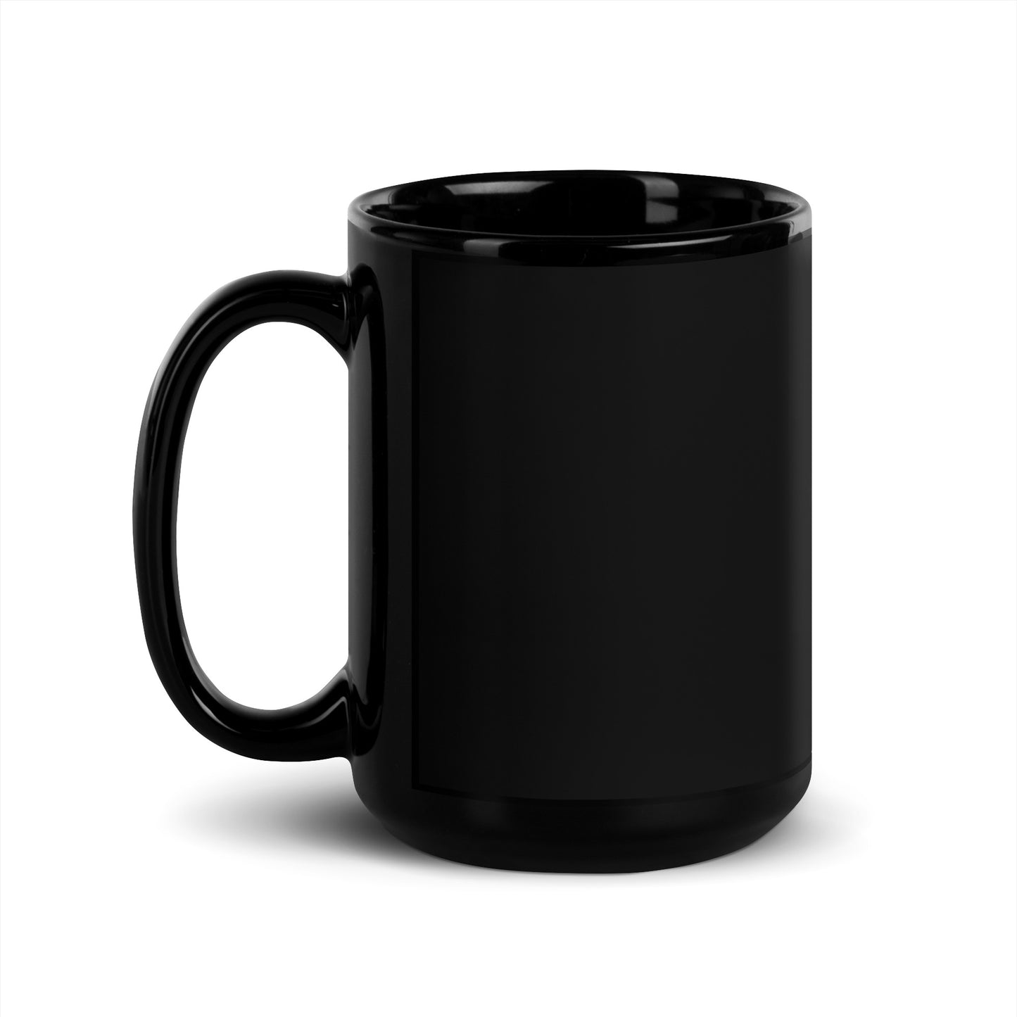 Ship Shape OG Logo Black Glossy Mug