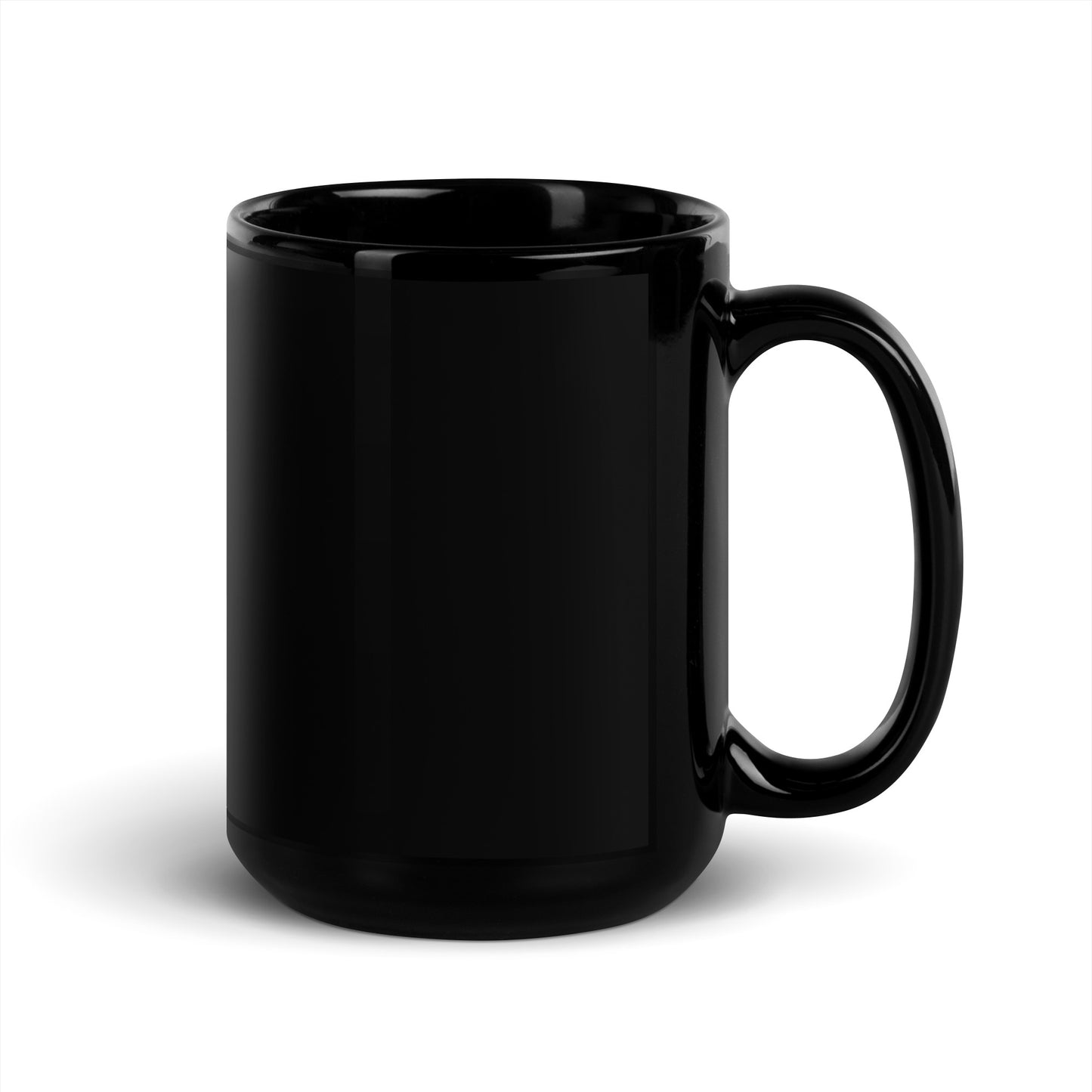 Ship Shape OG Logo Black Glossy Mug