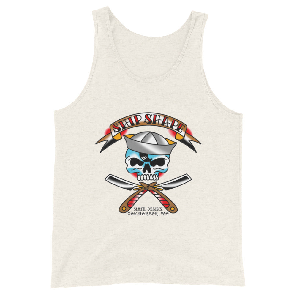 Ship Shape Sailor Skull Men's Tank Top