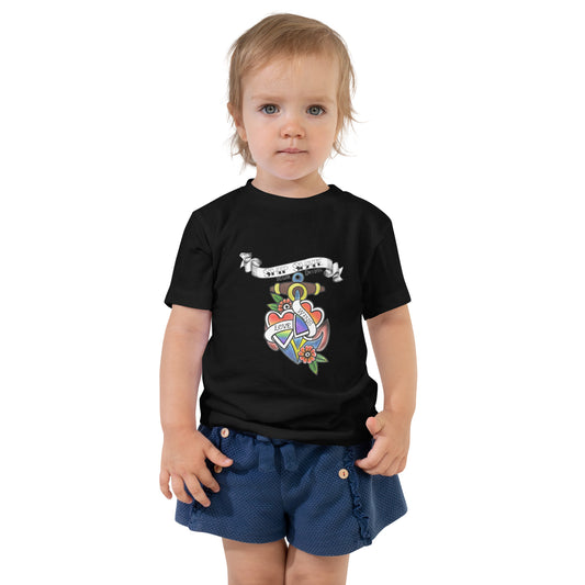 LOVE WINS Pride 2024 Toddler Short Sleeve Tee