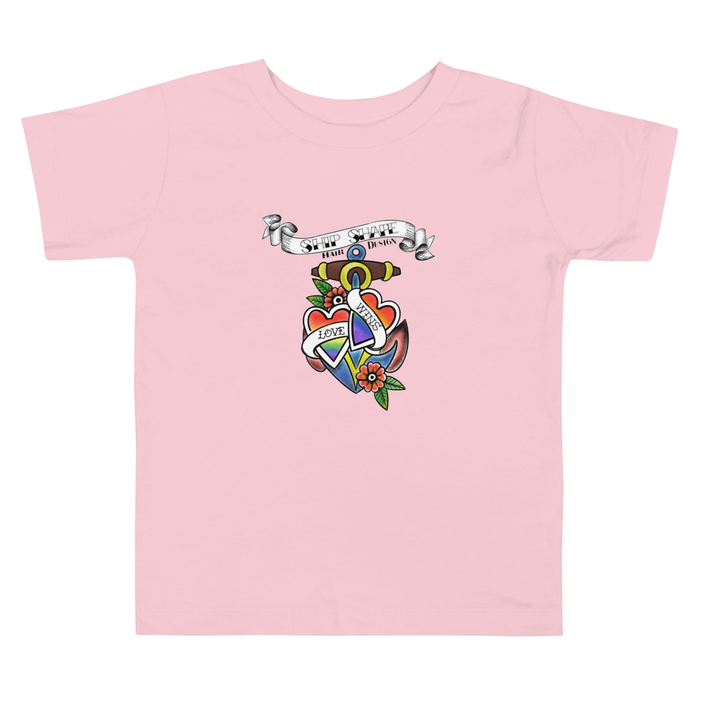 LOVE WINS Pride 2024 Toddler Short Sleeve Tee