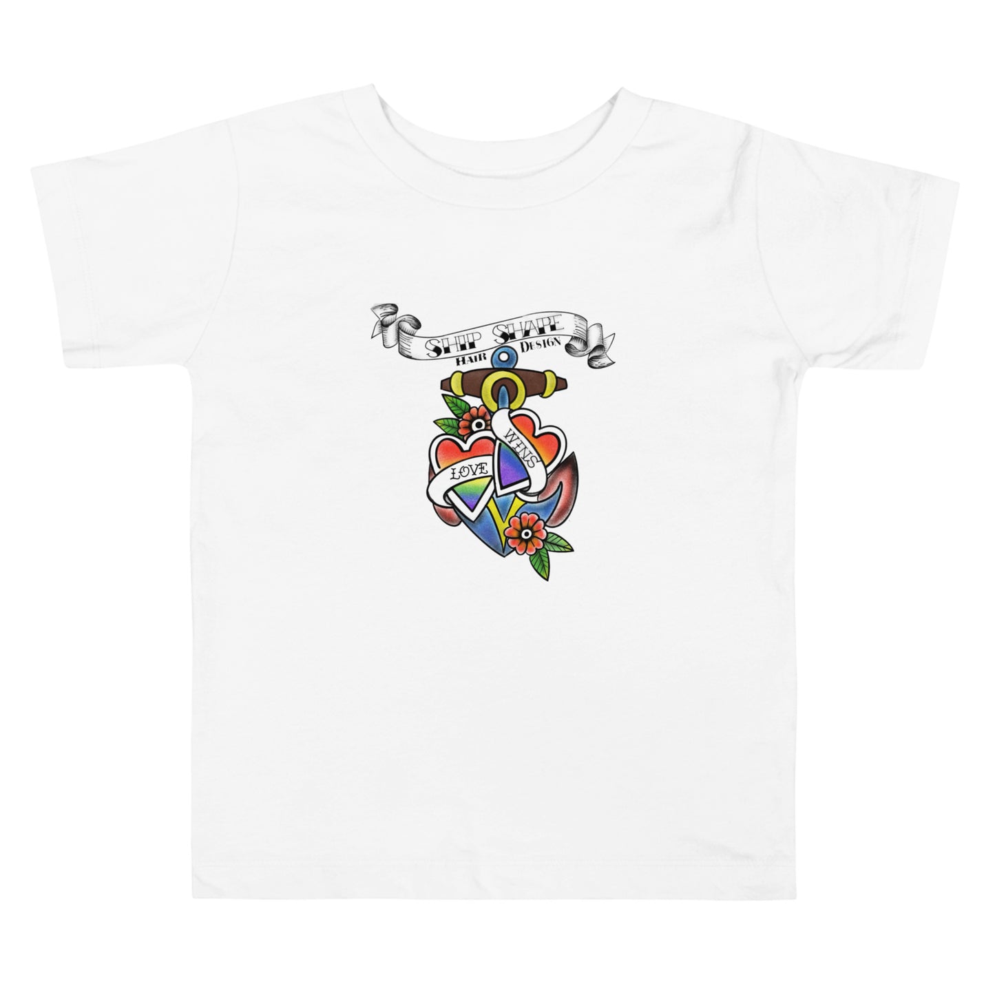 LOVE WINS Pride 2024 Toddler Short Sleeve Tee