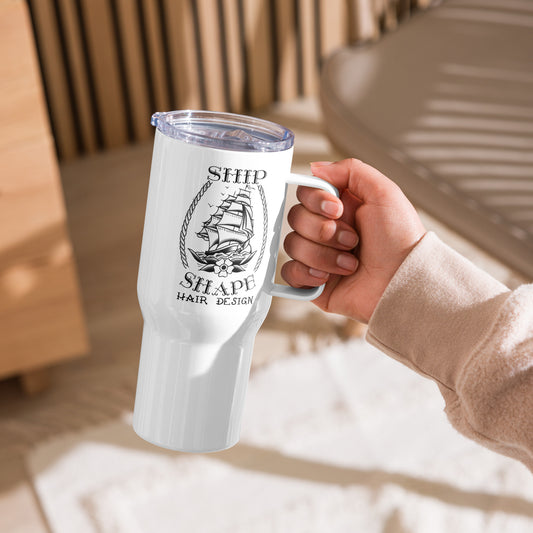 Ship Shape Travel mug with a handle