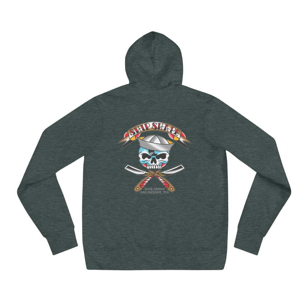 Ship Shape Skull Hoodie Unisex hoodie