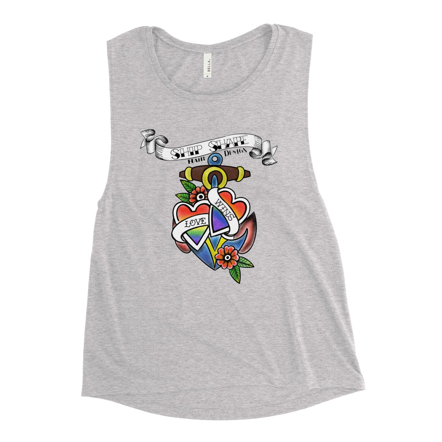 LOVE WINS Pride 2024 Ladies’ Muscle Tank