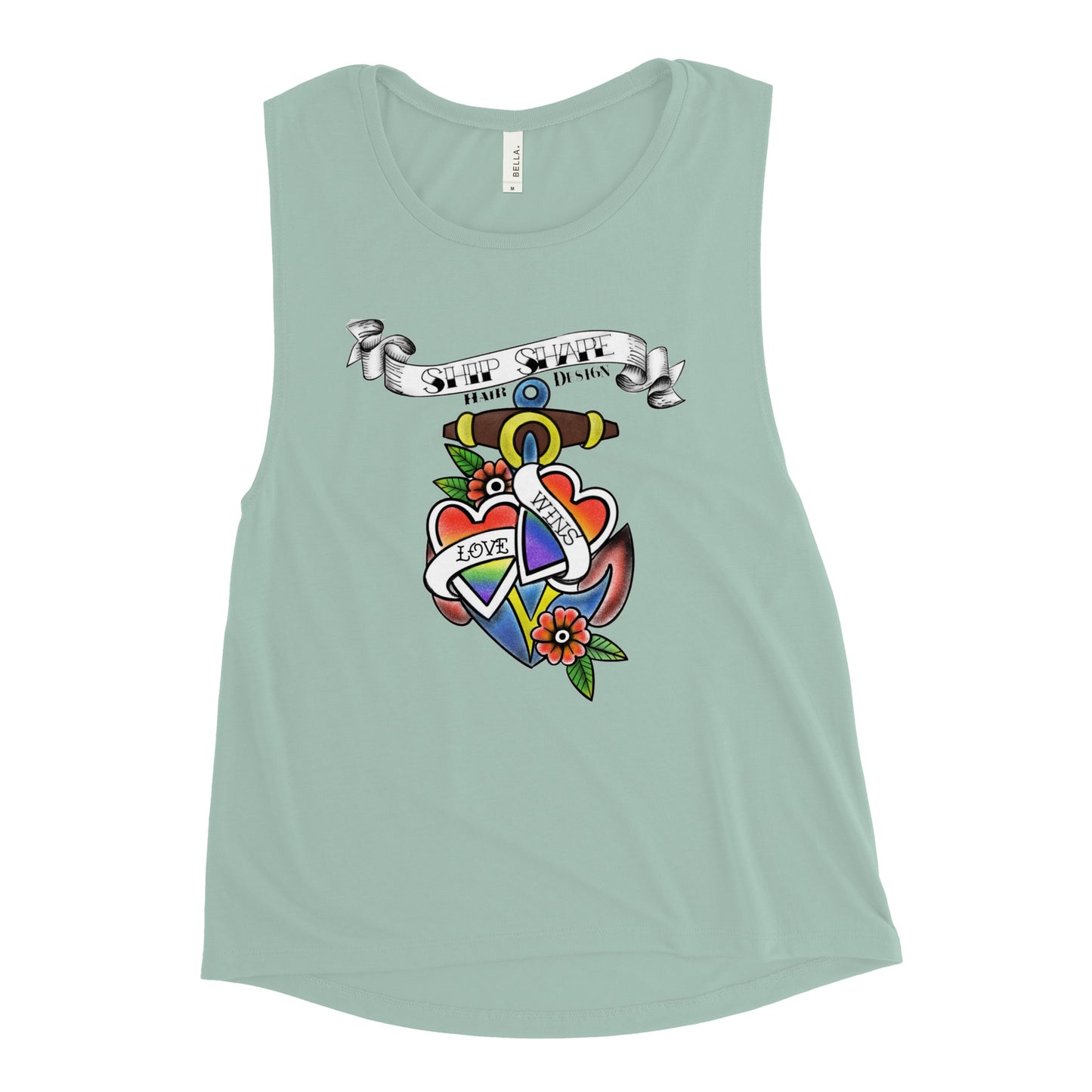 LOVE WINS Pride 2024 Ladies’ Muscle Tank