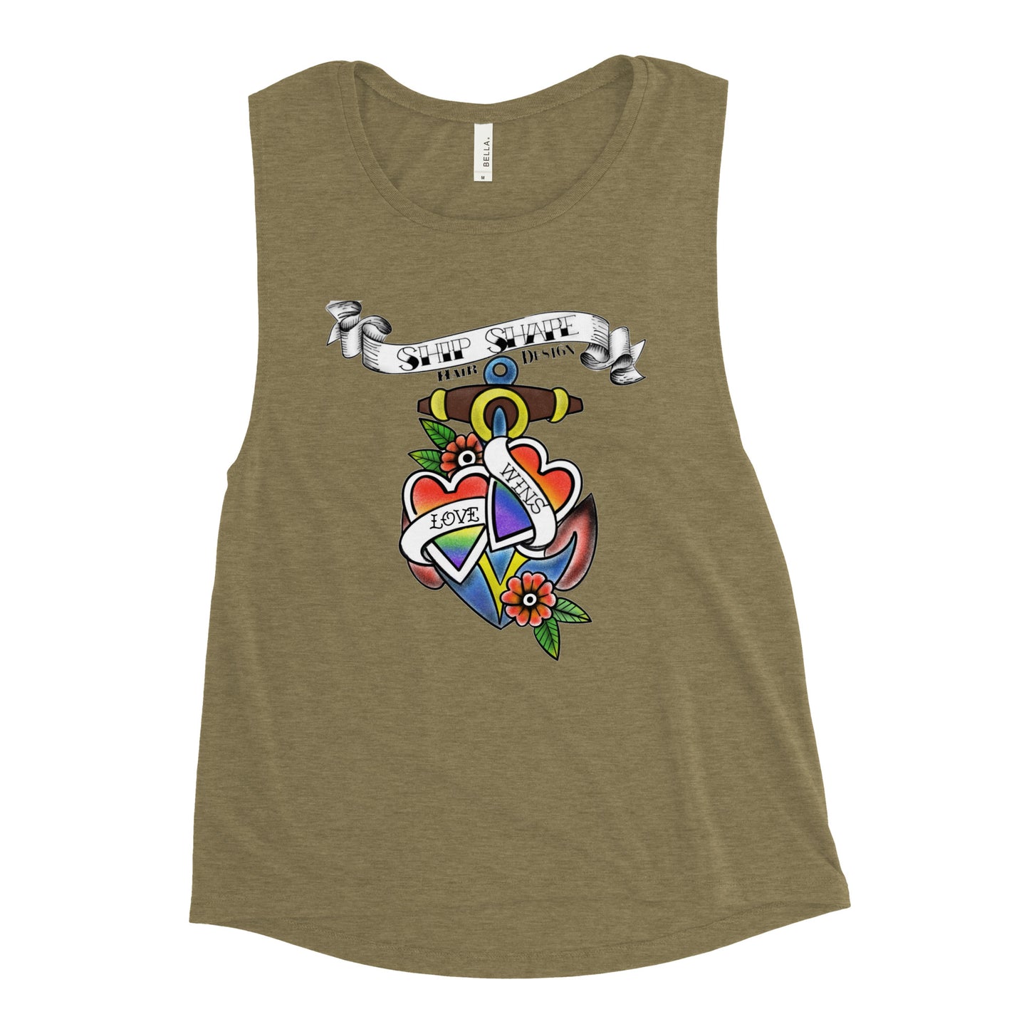 LOVE WINS Pride 2024 Ladies’ Muscle Tank