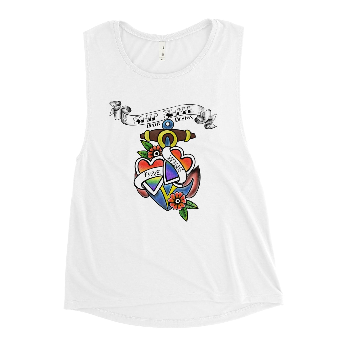 LOVE WINS Pride 2024 Ladies’ Muscle Tank